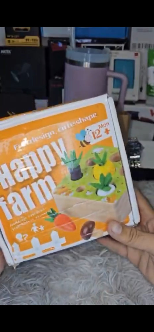 Happy Farm Wooden Toy
