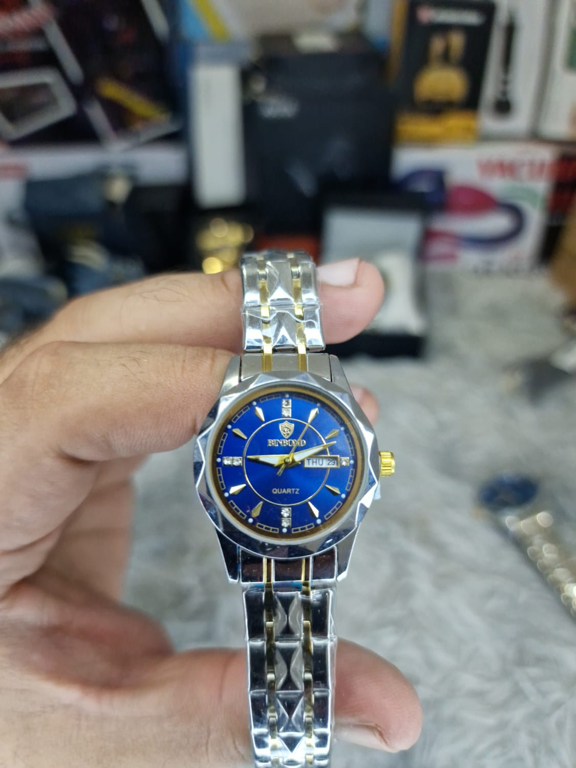 Blue Luxury Watch