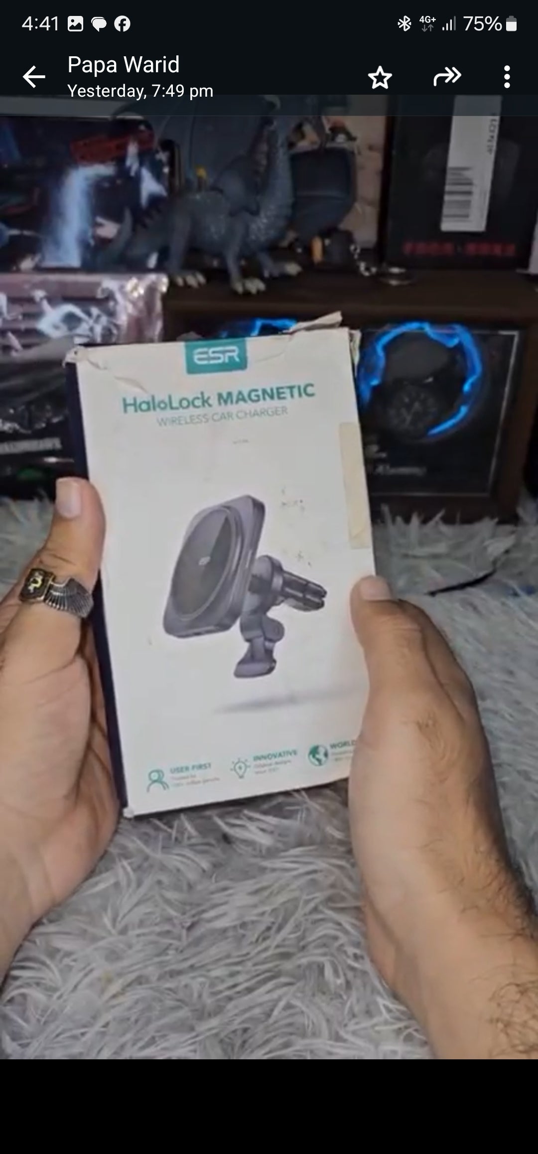 Magnetic Wireless Fast Car Charger