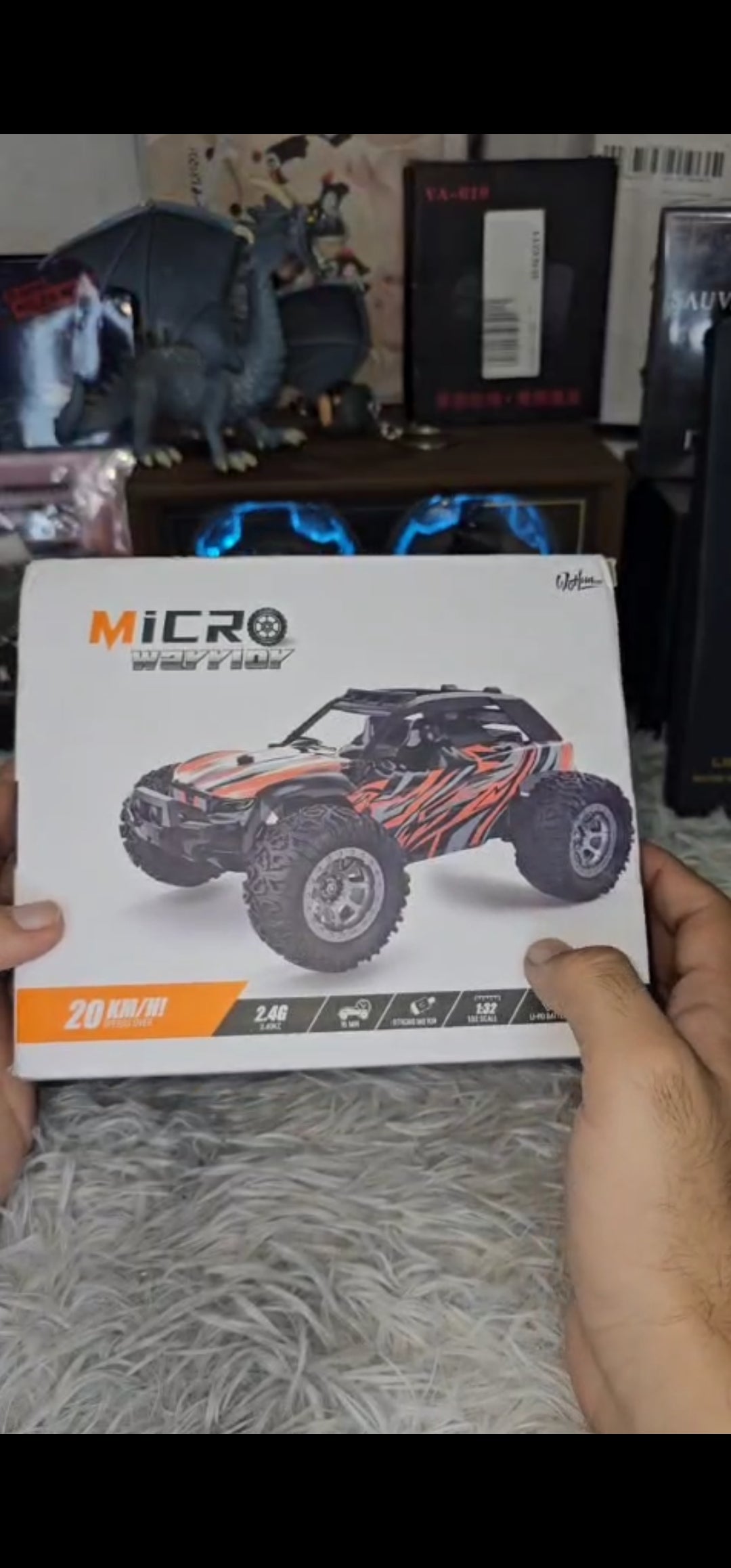 High-Speed Remote Control Racing Car