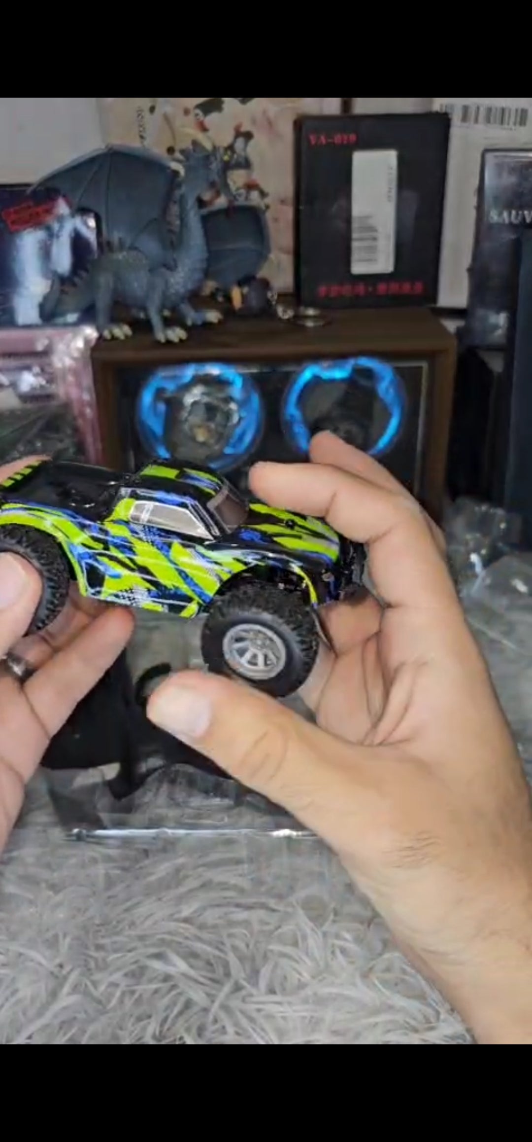 High-Speed Remote Control Racing Car