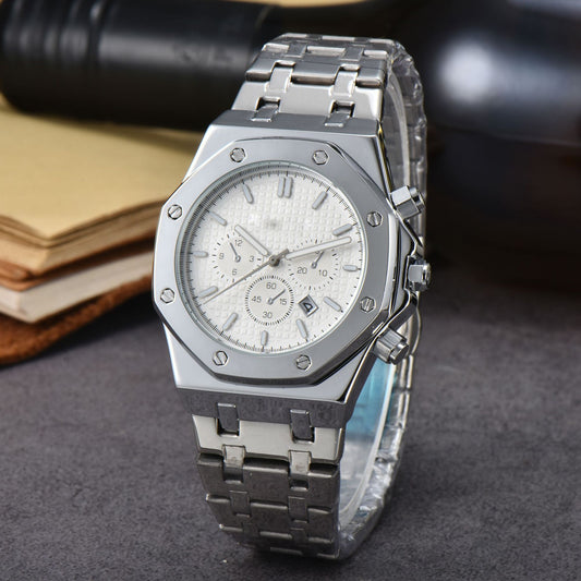 Royal Oak Stainless Steel Chronograph Watch