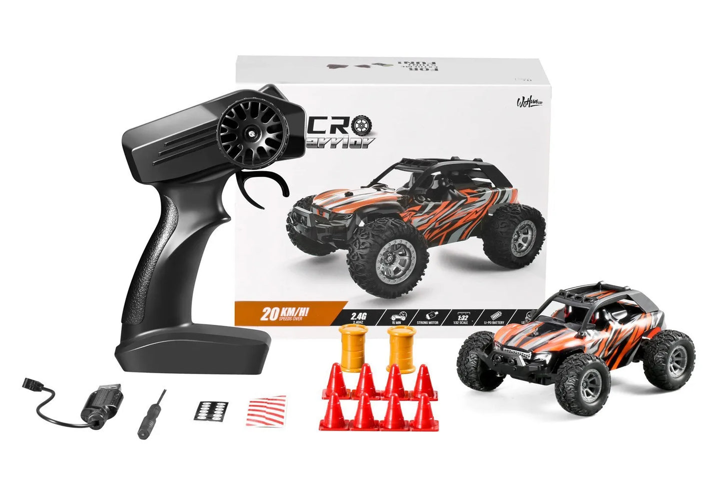 High-Speed Remote Control Racing Car