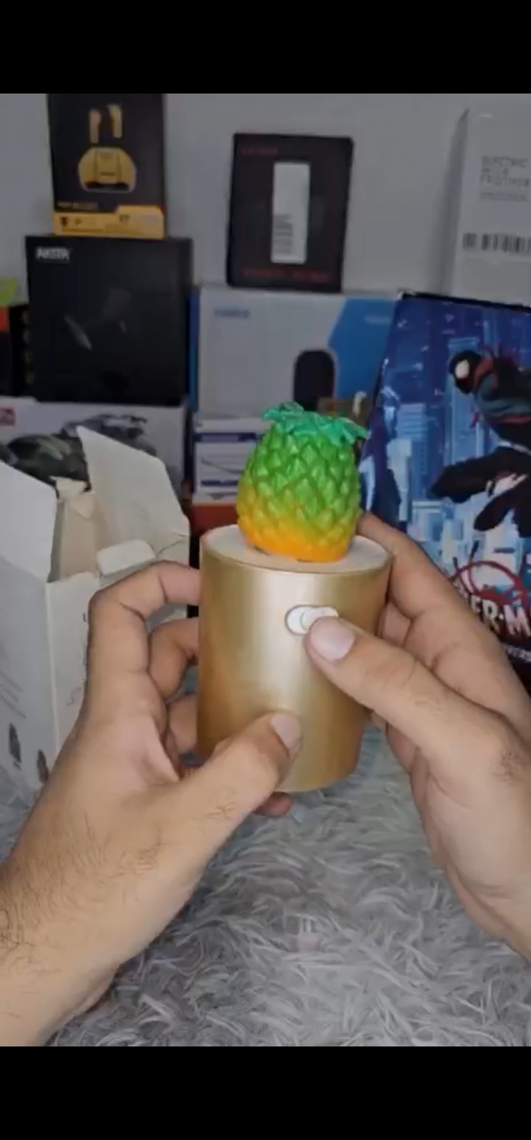 Pineapple Humidifier Portable Air Freshener