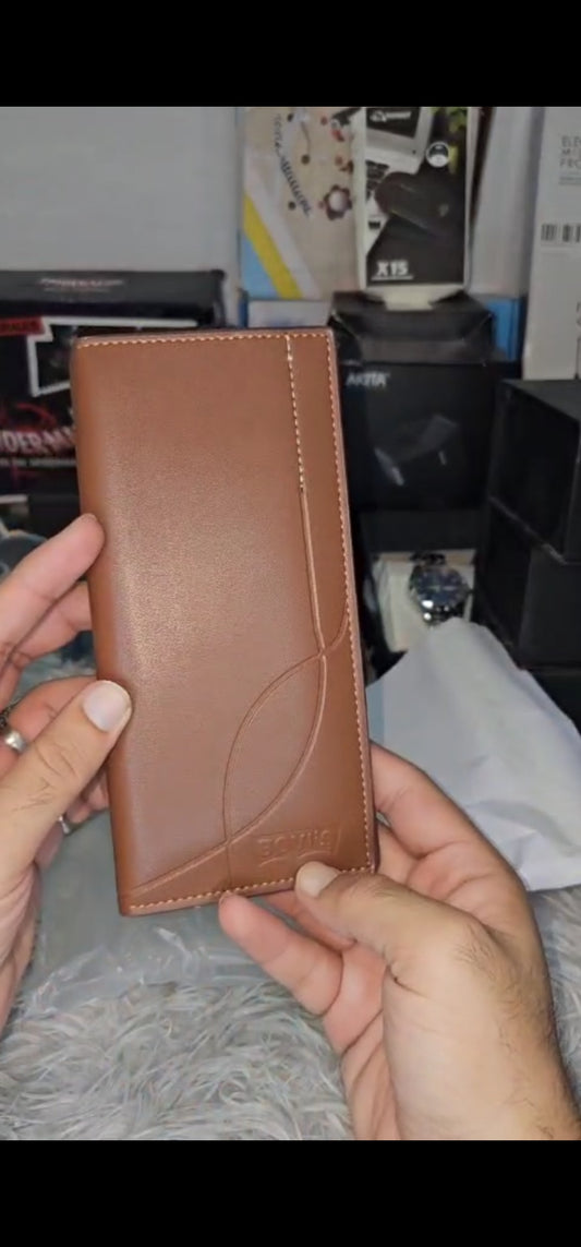 Long Leather Wallet
