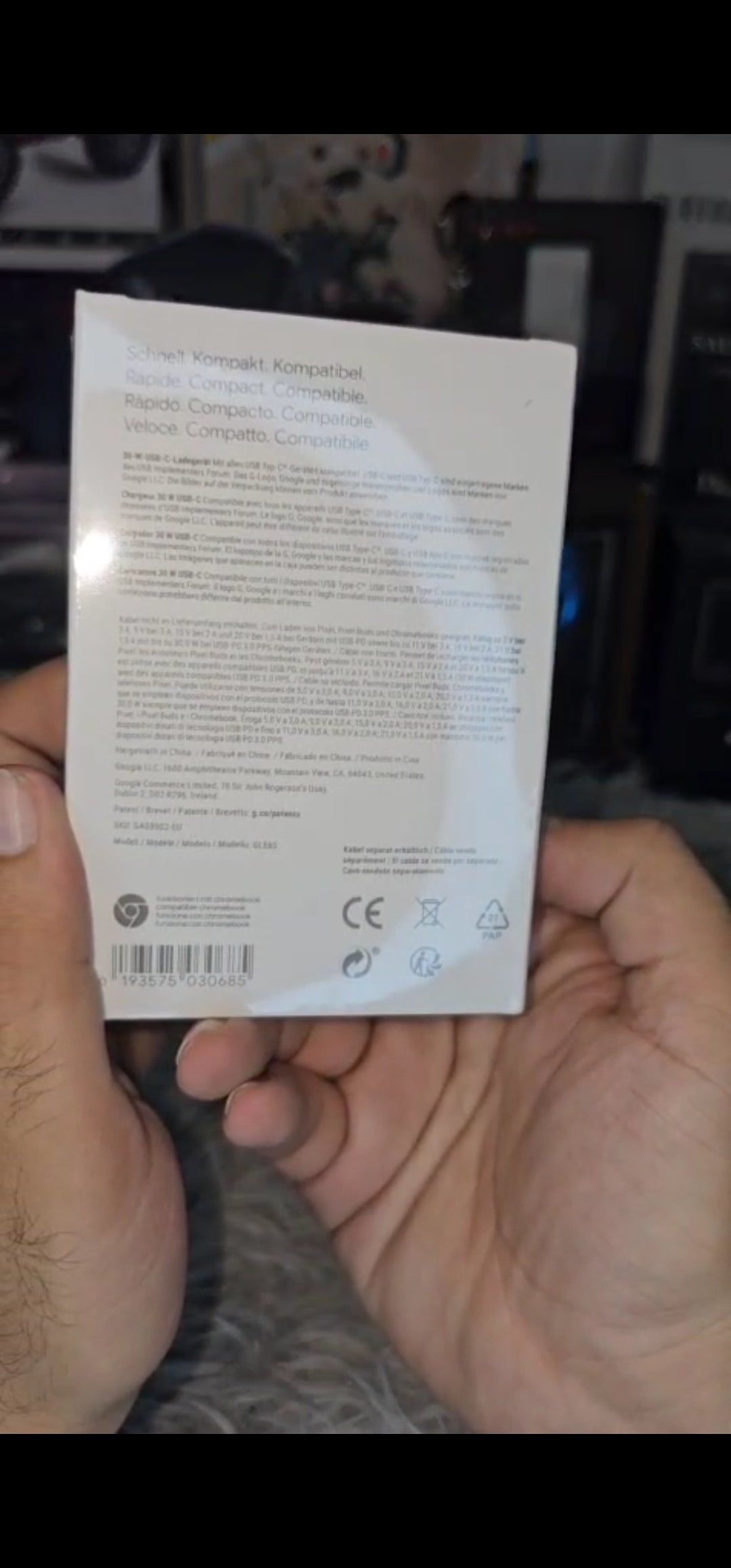 Google 30W USB-C Fast Charger