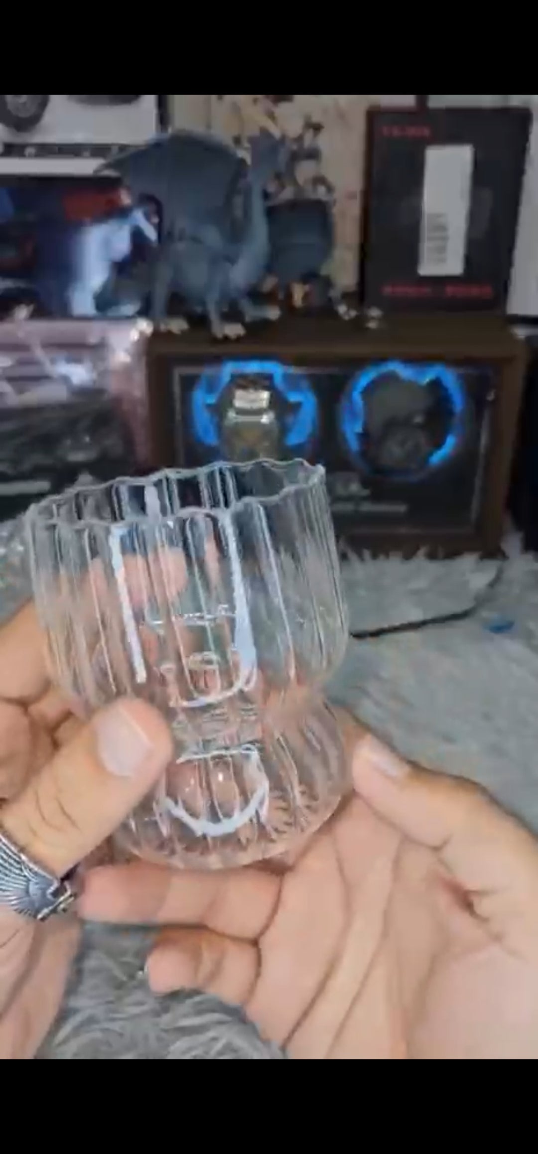 Pink Bow Glass