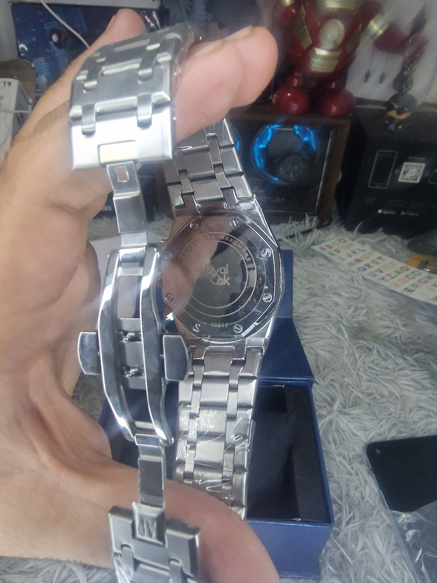 Royal Oak Stainless Steel Chronograph Watch