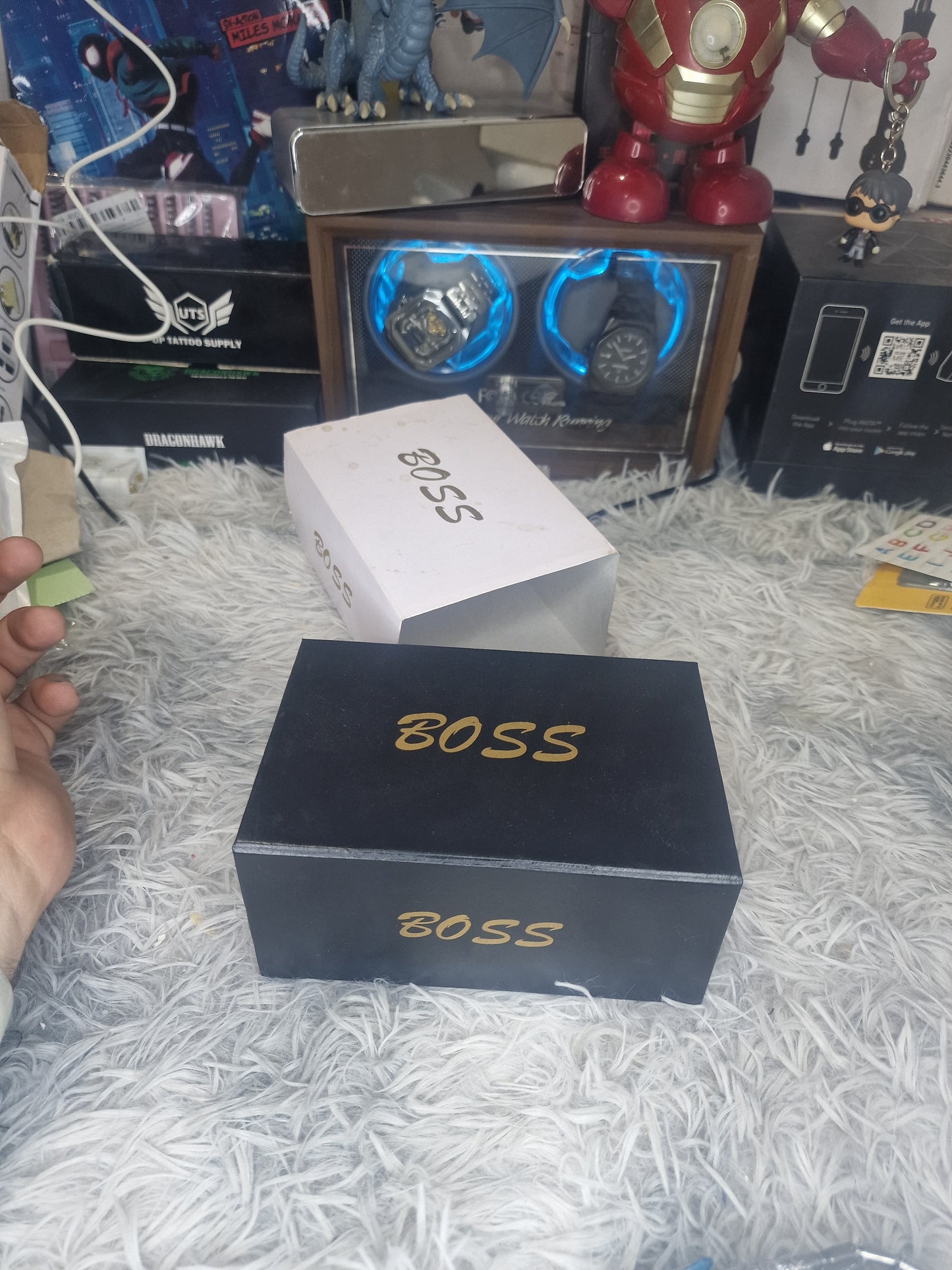 BOSS Black Dial Stainless Steel Watch