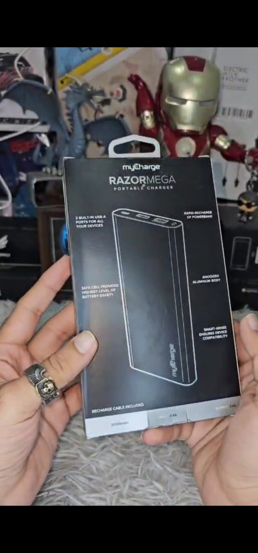 My charger RazorMega Portable Charger